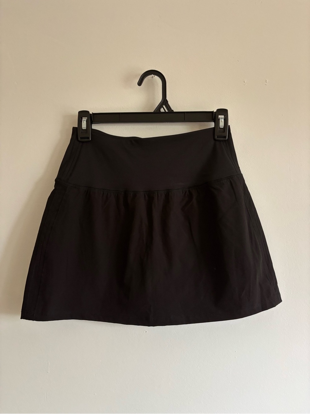90 Degree By Reflex Black Mini A-Line Skort